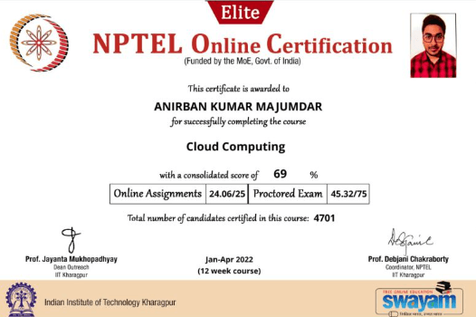 Cloud Computing at NPTEL