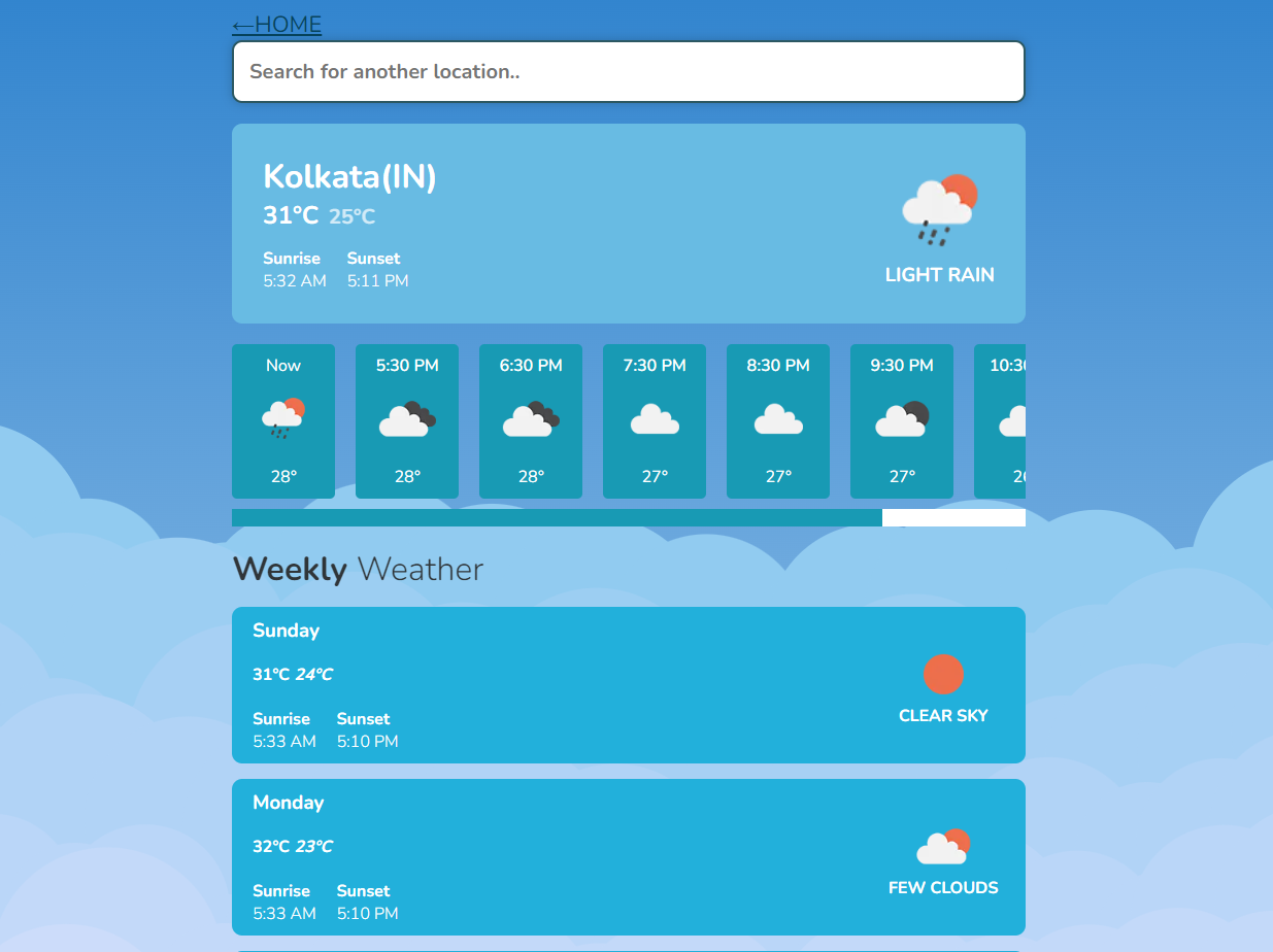 Weather-Appgit init git add